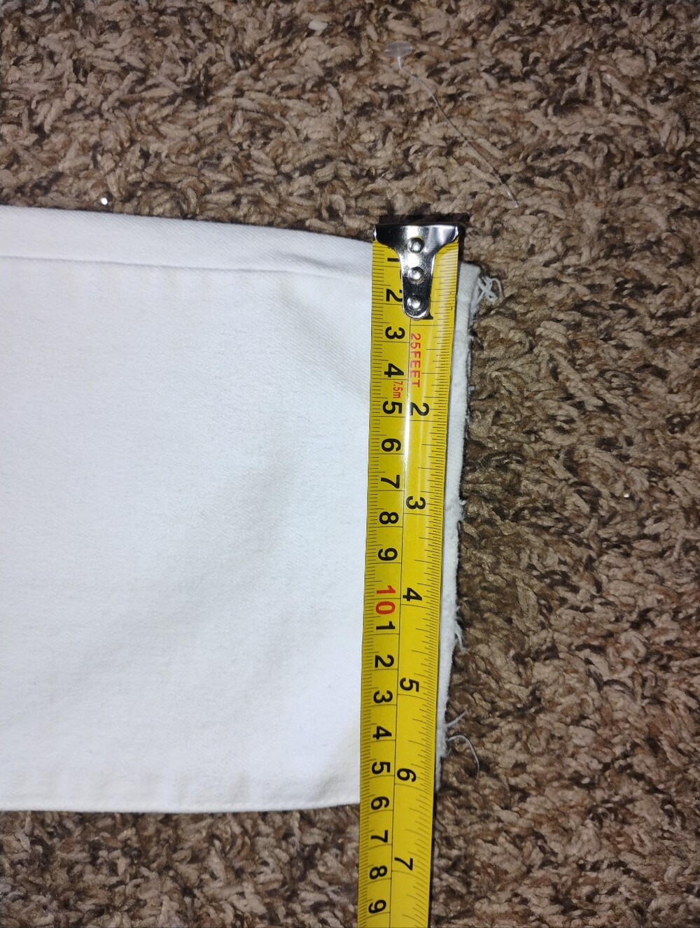 New PISTOLA Rare Dept Store Sample White Distressed Straight Leg Jeans Size 4 - Picture 5 of 12